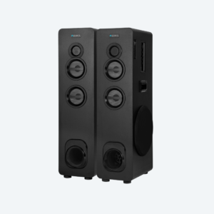 Zyrex Absolute 240W Floor Standing Tower Speaker with Wireless Mic. Support & LED Light