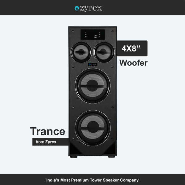 Zyrex Trance 280W Floor-Standing Tower Speaker - Image 3