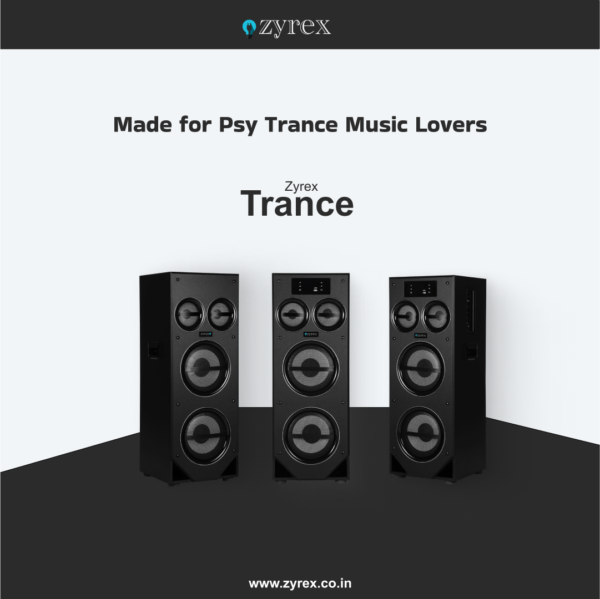 Zyrex Trance 280W Floor-Standing Tower Speaker - Image 5
