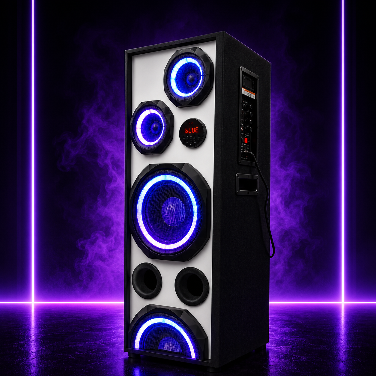 Captain 18000 W PMPO High-Power Sound System